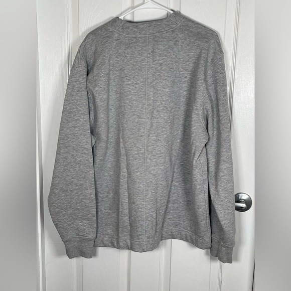 Antigua Men's Green Bay Packers Heather Gray Victory Button-Up Cardigan Large - Picture 7 of 10